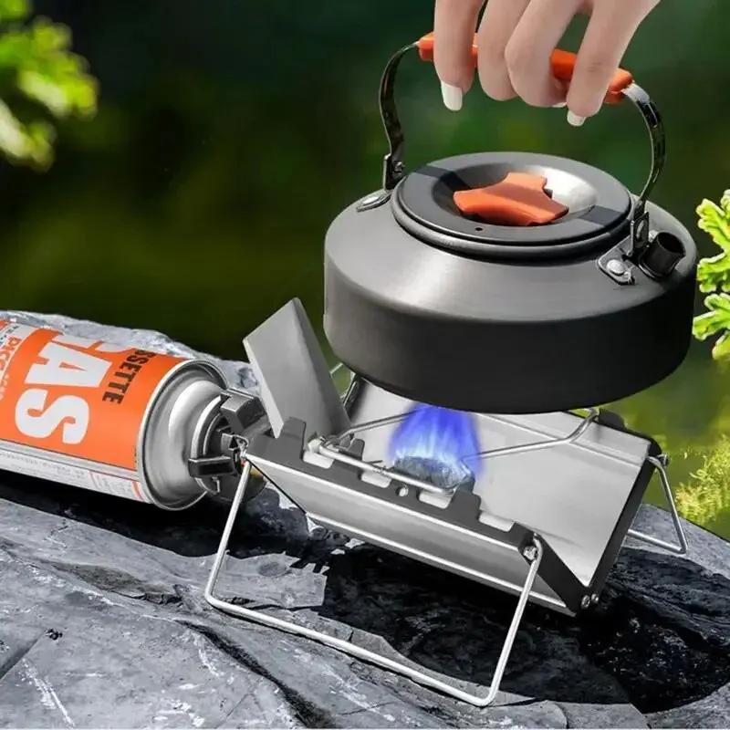 Camping Cooking Fire - Portable Stainless Steel Outdoor Heating Furnace