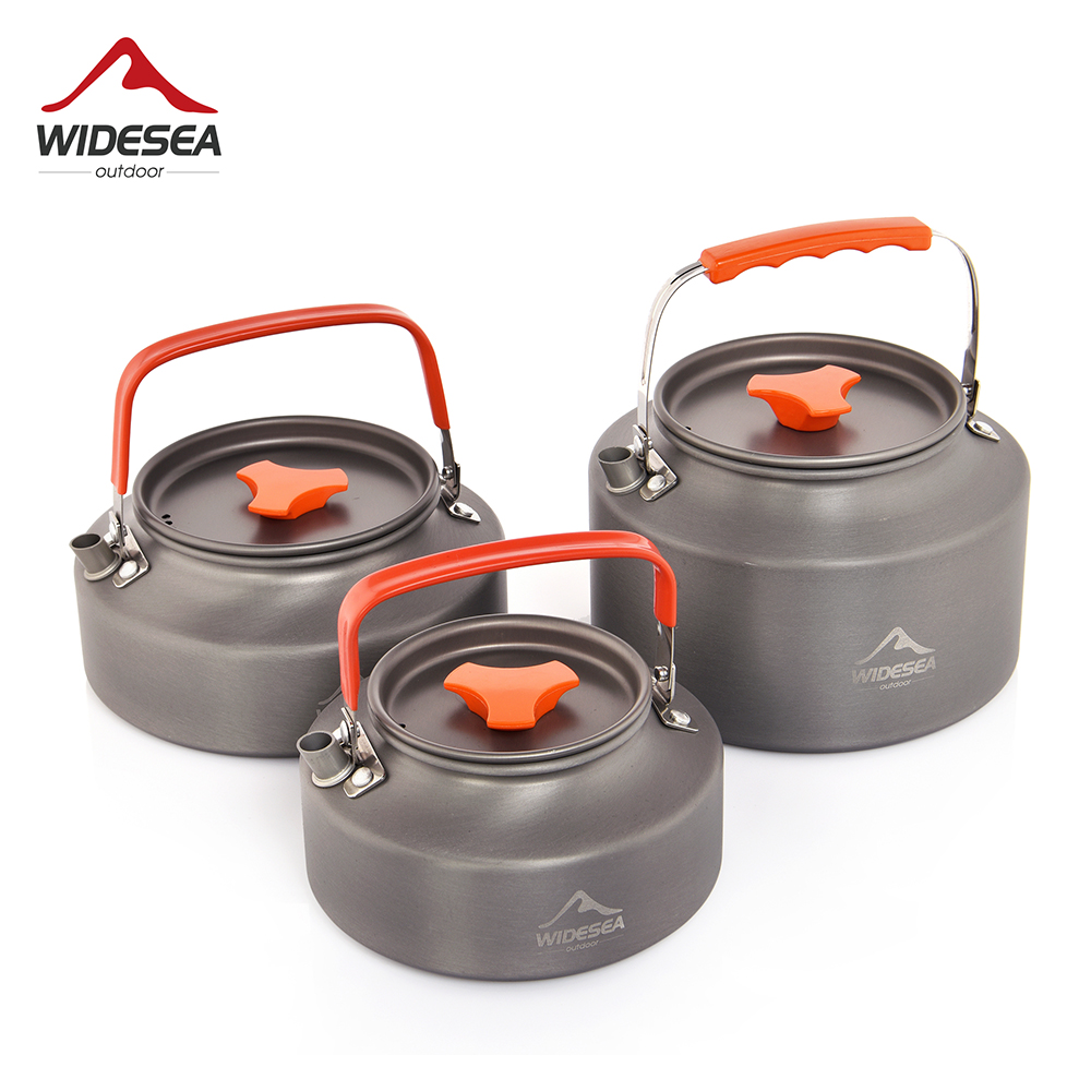 Camping Outdoor Cooking Table - Widesea 1.1L 2L1.5L Camping Water Kettle