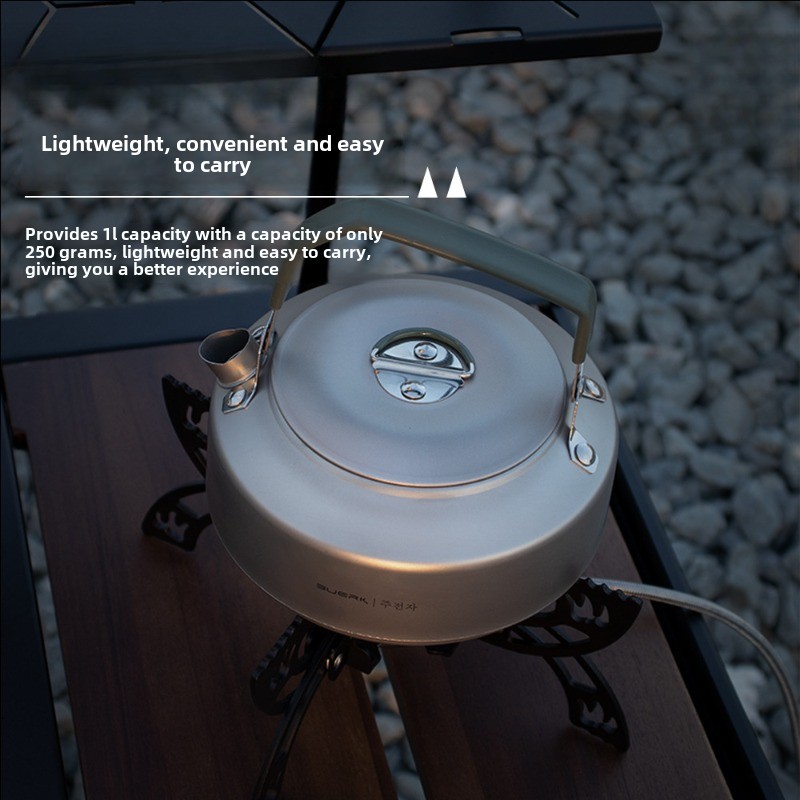 Camping Cooking And Drinking - Outdoor Camping Travel Kettle Home Camping