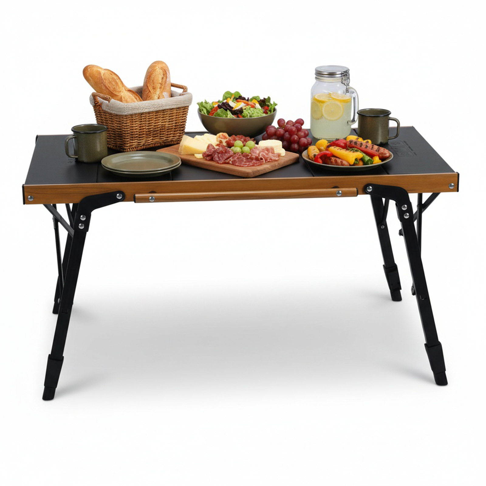 Camping Outdoor Cooking Table - Portable Camping Table with Storage Bag