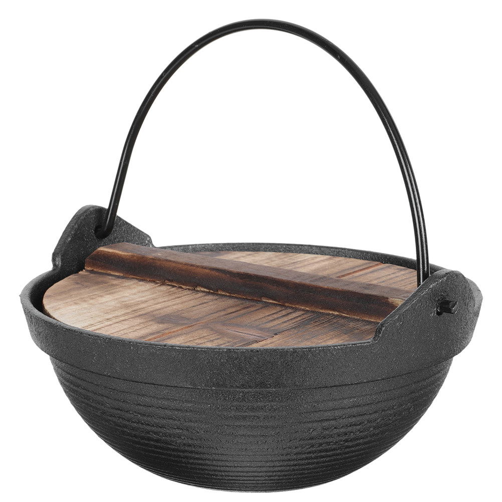 Japanese Camping Cooking - Japanese Style Cast Iron Stewing Pot