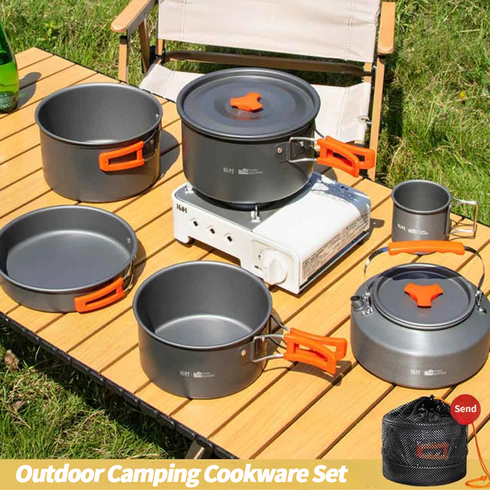 Camping Cooking Roll - Camping Cookware Set Outdoor Cooking Ultralight