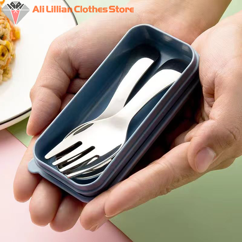 Camping Cooking Bundle - Mini Portable Spoon Fork Tableware Outdoor