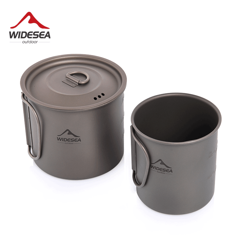 Widesea Camping Mug Titanium C – обзор и цена Camping Cooking Bundle