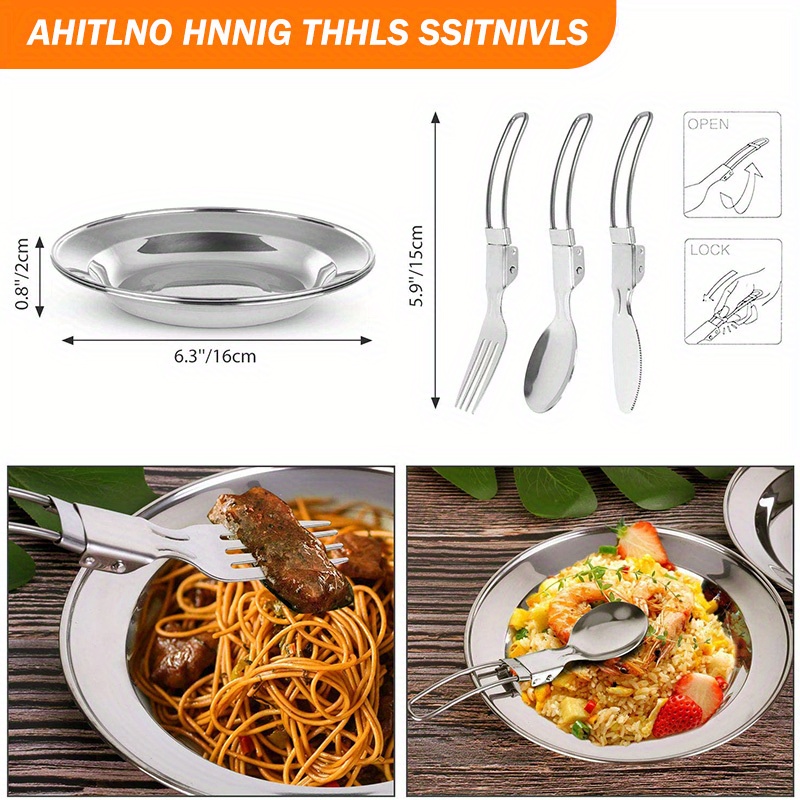 17pcs Camping Cookware Set, Po – обзор и цена Camping Cooking Set Non Stick