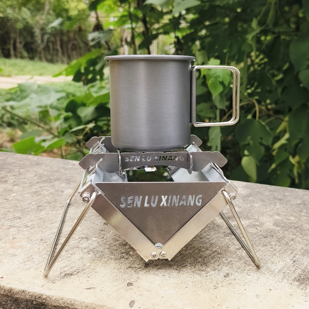 Portable Stainless Steel Outdo – обзор и цена Camping Cooking Fire