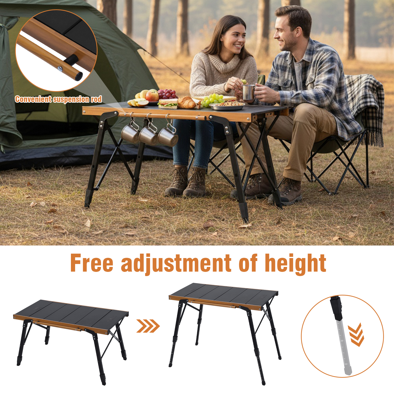 IGT Unit Combination Table wit – обзор и цена Camping Outdoor Cooking Table