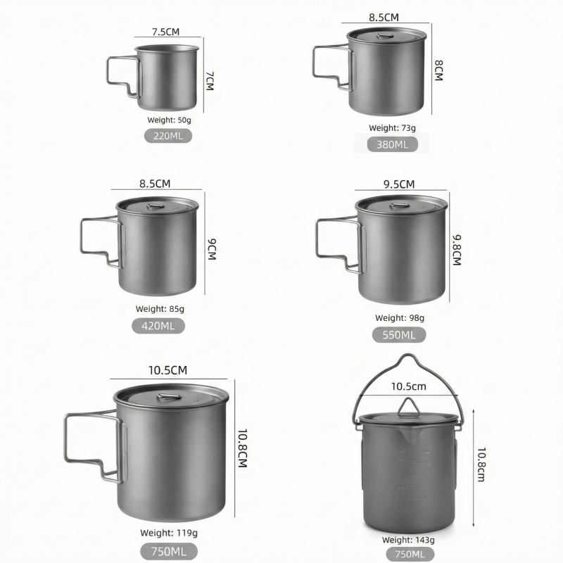 Titanium Camping Mug with Fold – обзор и цена Camping Cooking Roll