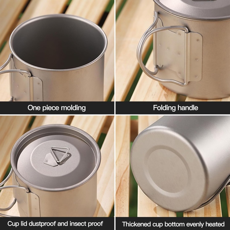 Titanium Camping Mug with Fold – обзор и цена Camping Cooking Roll