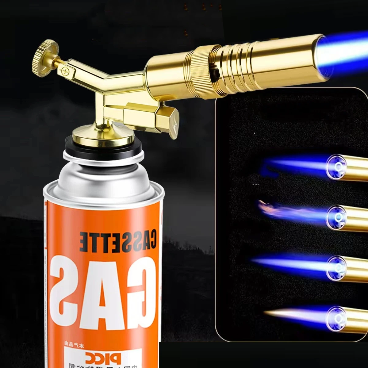 Outdoor Welding Gas Torch Flam – обзор и цена Camping Cooking Torch