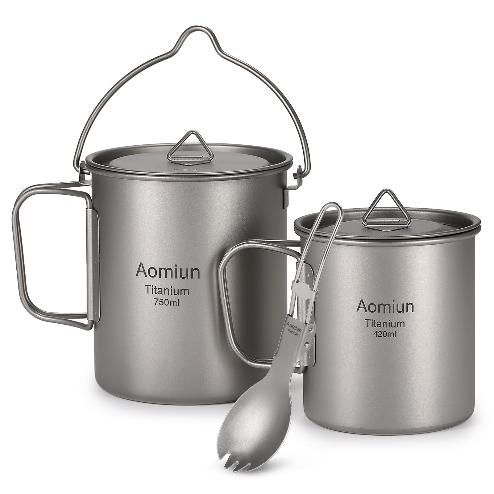 Lightweight Titanium 3 Pieces  – обзор и цена Camp Spork Set