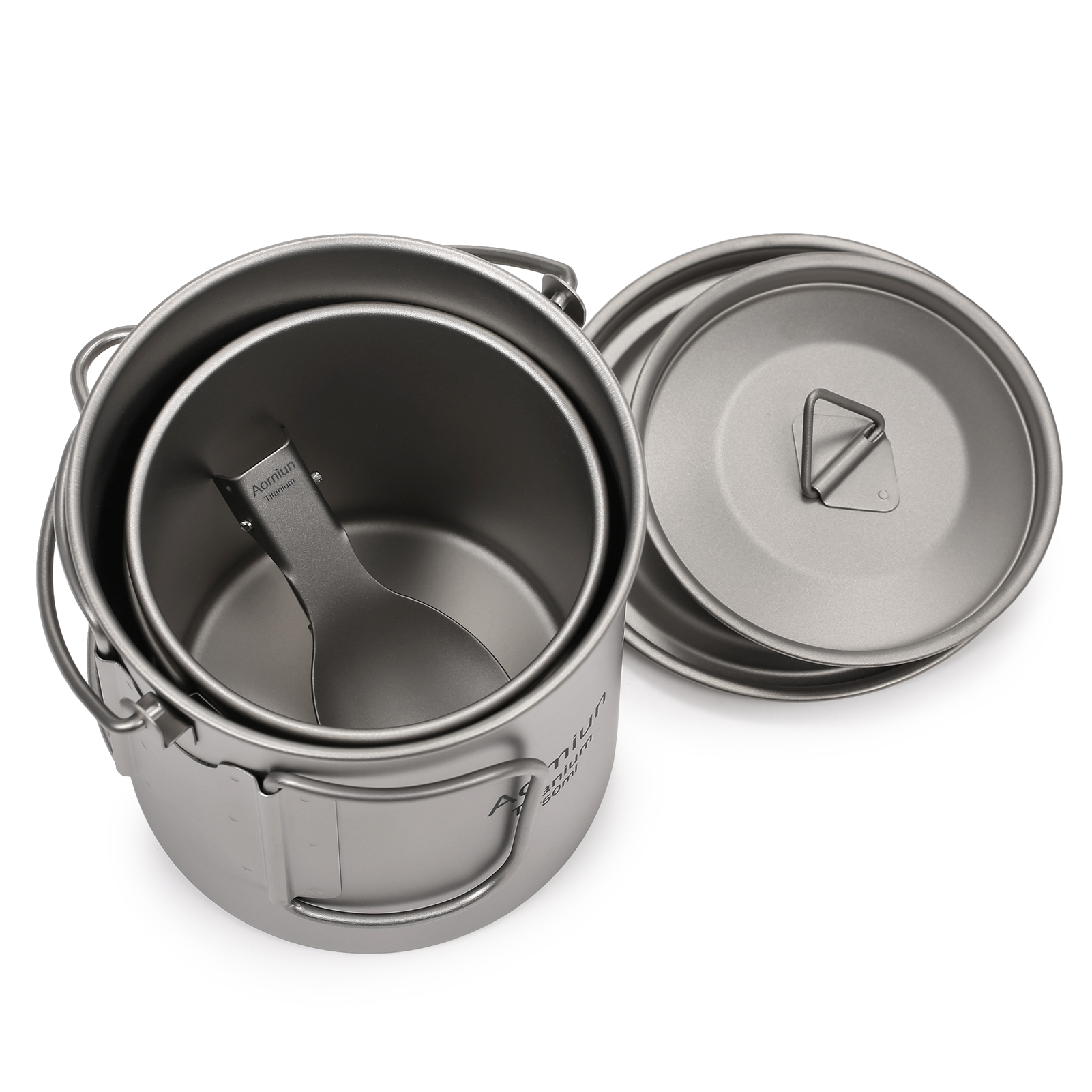 Lightweight Titanium 3 Pieces  – обзор и цена Camp Spork Set