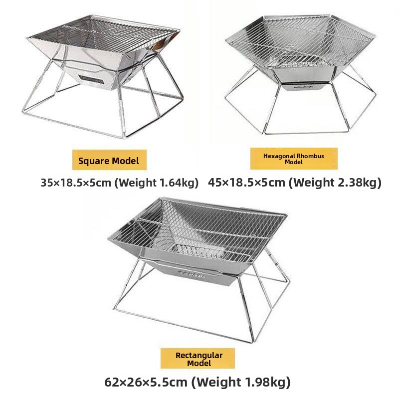 Portable Holiday Camping Barbe – обзор и цена Japanese Camping Cooking