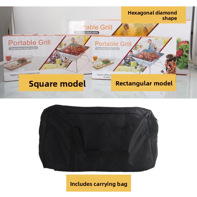 Portable Holiday Camping Barbe – обзор и цена Japanese Camping Cooking