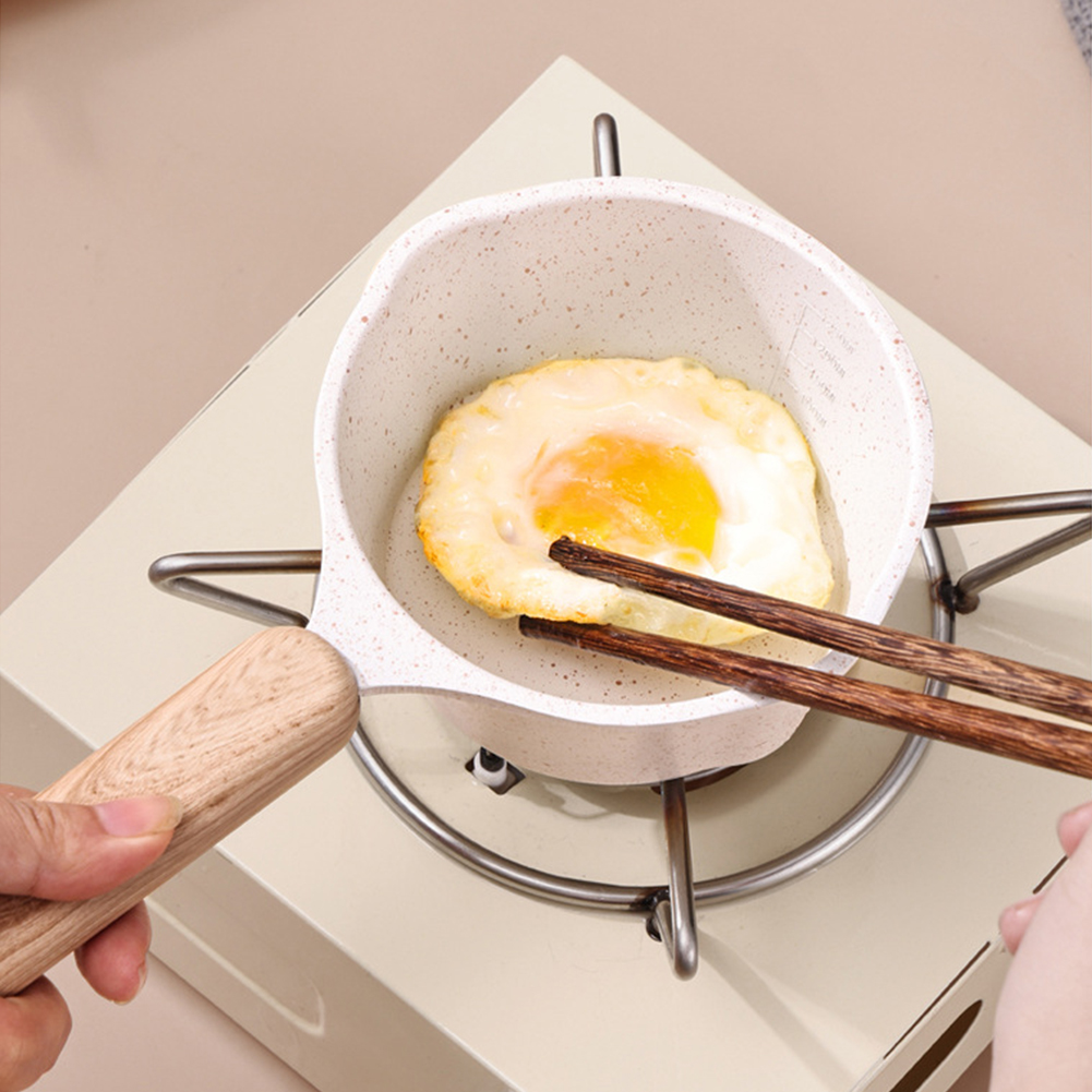 Mini Boiling Pan Wooden Handle – обзор и цена Camping Cooking Set Non Stick