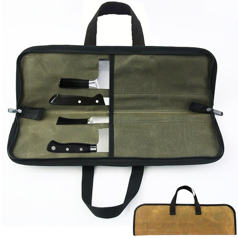 Camping Canvas Chef Knife Bag  – обзор и цена Japanese Camping Cooking