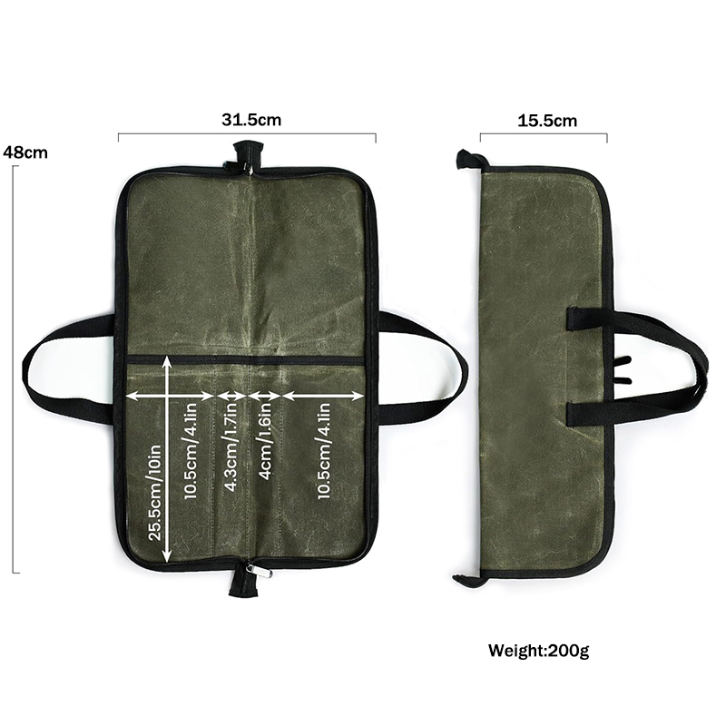 Camping Canvas Chef Knife Bag  – обзор и цена Japanese Camping Cooking