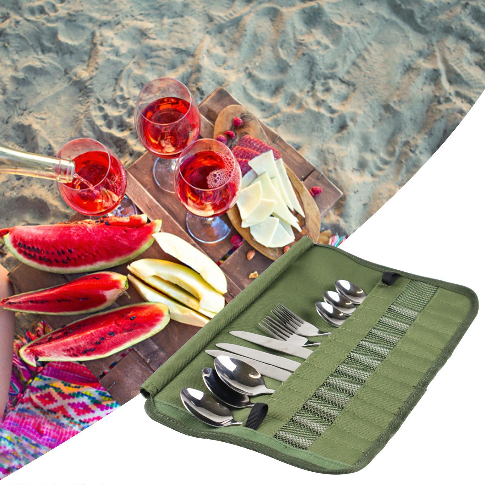 Camping Tableware Roll Bag Kit – обзор и цена Camping Cooking Bundle