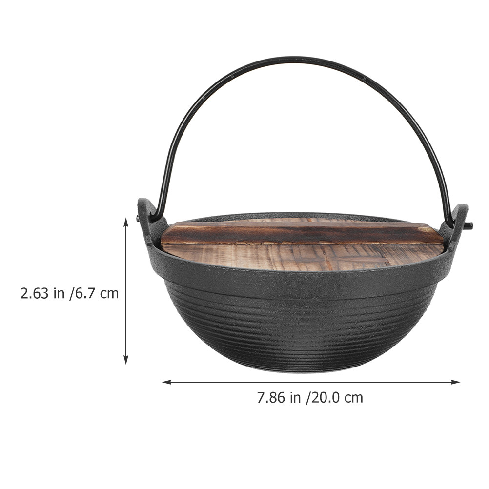 Premium Cast Iron Hanging Cook – обзор и цена Japanese Camping Cooking