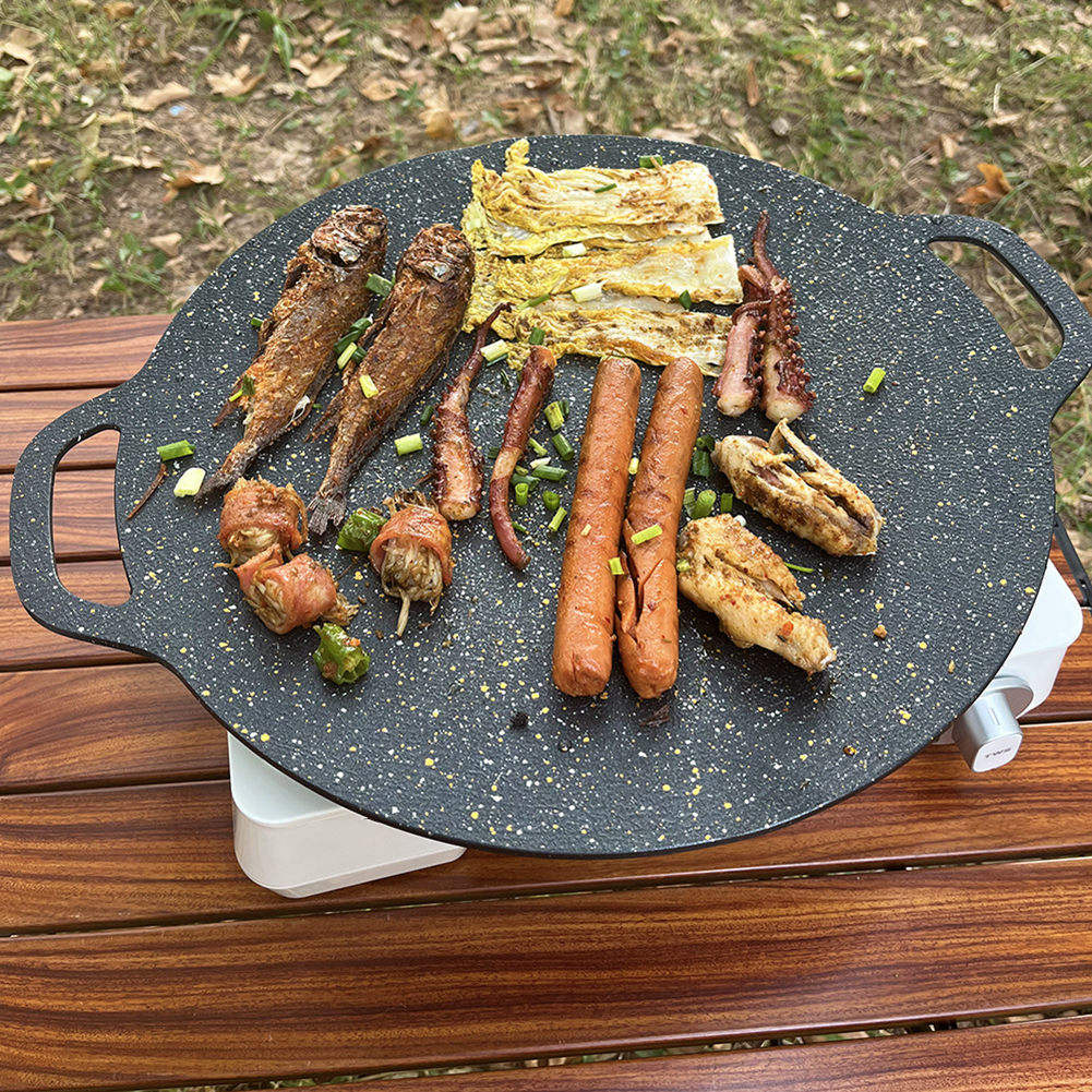 Round Baking Dishes Pans Non-s – обзор и цена Camping Cooking Set Non Stick