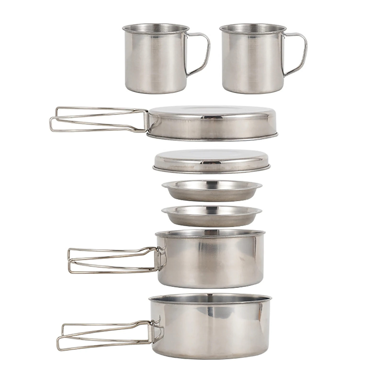 8pcs/Set Camping Cookware Mess – обзор и цена Camping Cooking Roll