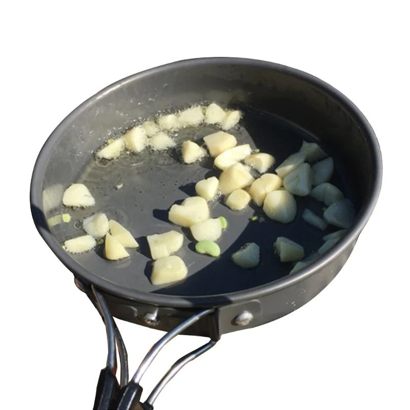 Portable Frying Pan with Stora – обзор и цена Camping Cooking Set Non Stick