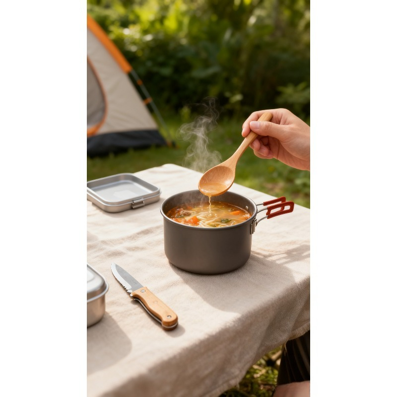 Japanese Wooden Spoon for Tea  – обзор и цена Japanese Camping Cooking