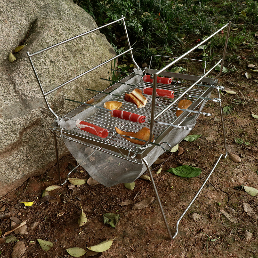 Folding Barbecue Grill Camping – обзор и цена Camp Grill Portable Folding