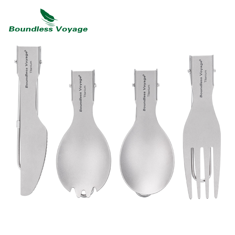 Boundless Voyage Titanium Fold – обзор и цена Camp Spork Set