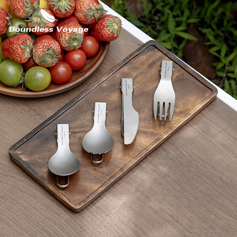 Boundless Voyage Titanium Fold – обзор и цена Camp Spork Set