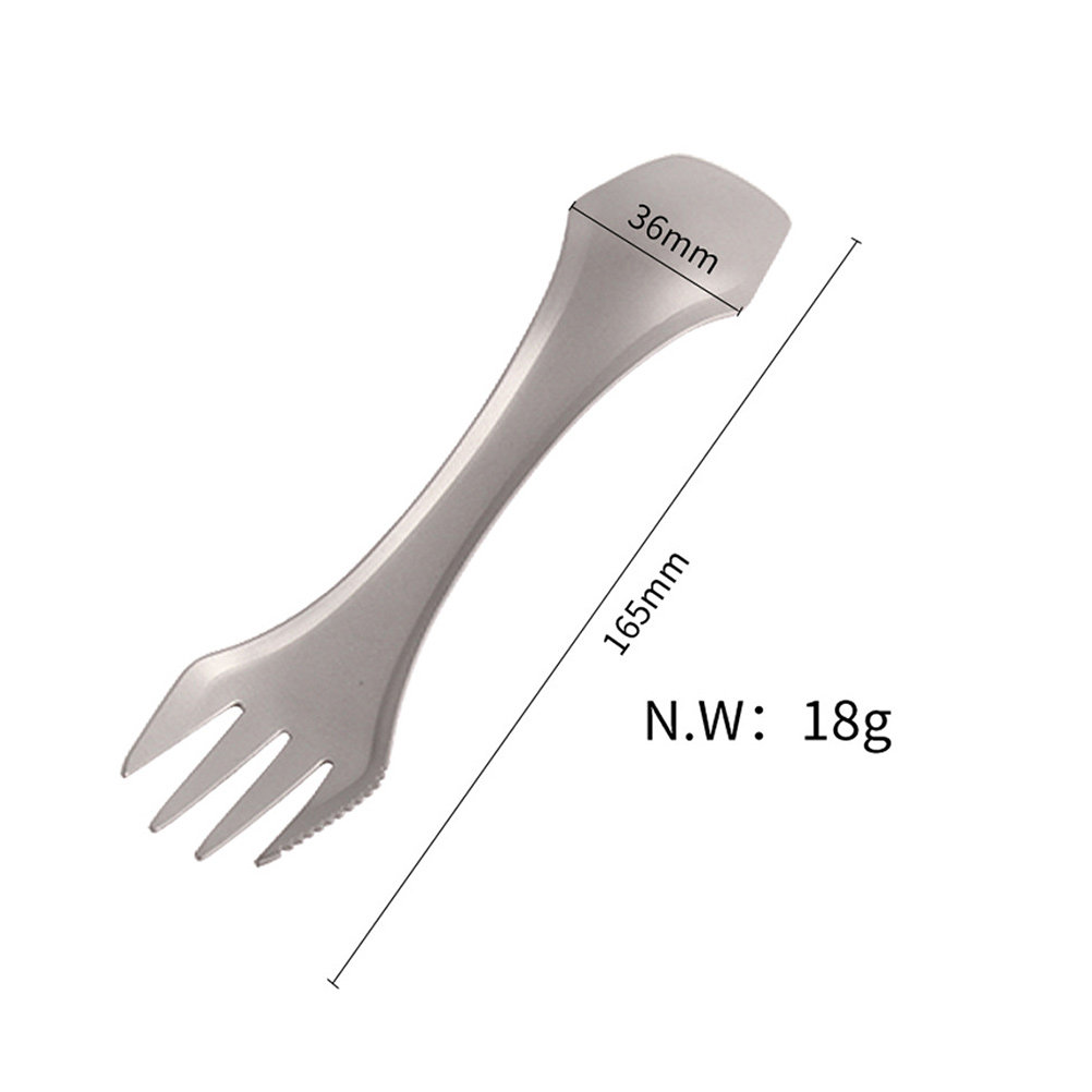 Multifunctional 3-in-1 Titaniu – обзор и цена Camp Spork Set