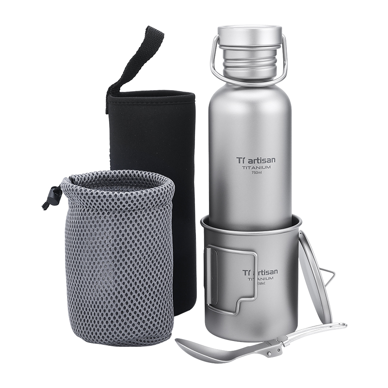 Tiartisan Titanium Cookware 3- – обзор и цена Camping Cooking Bundle
