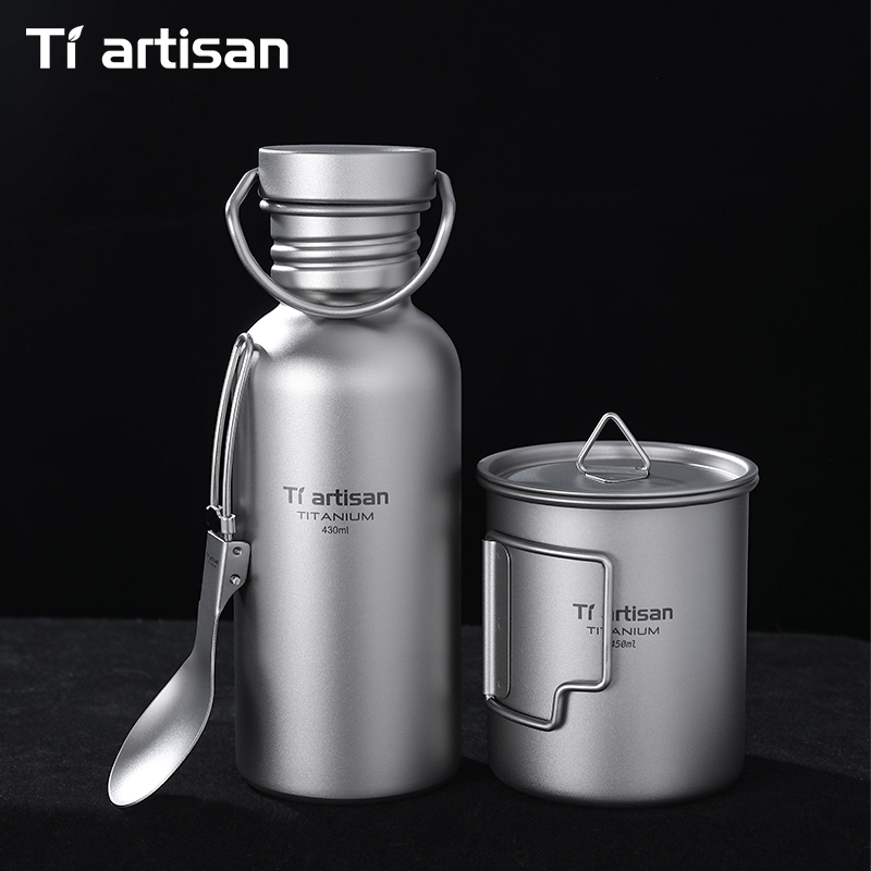 Tiartisan Titanium Cookware 3- – обзор и цена Camping Cooking Bundle