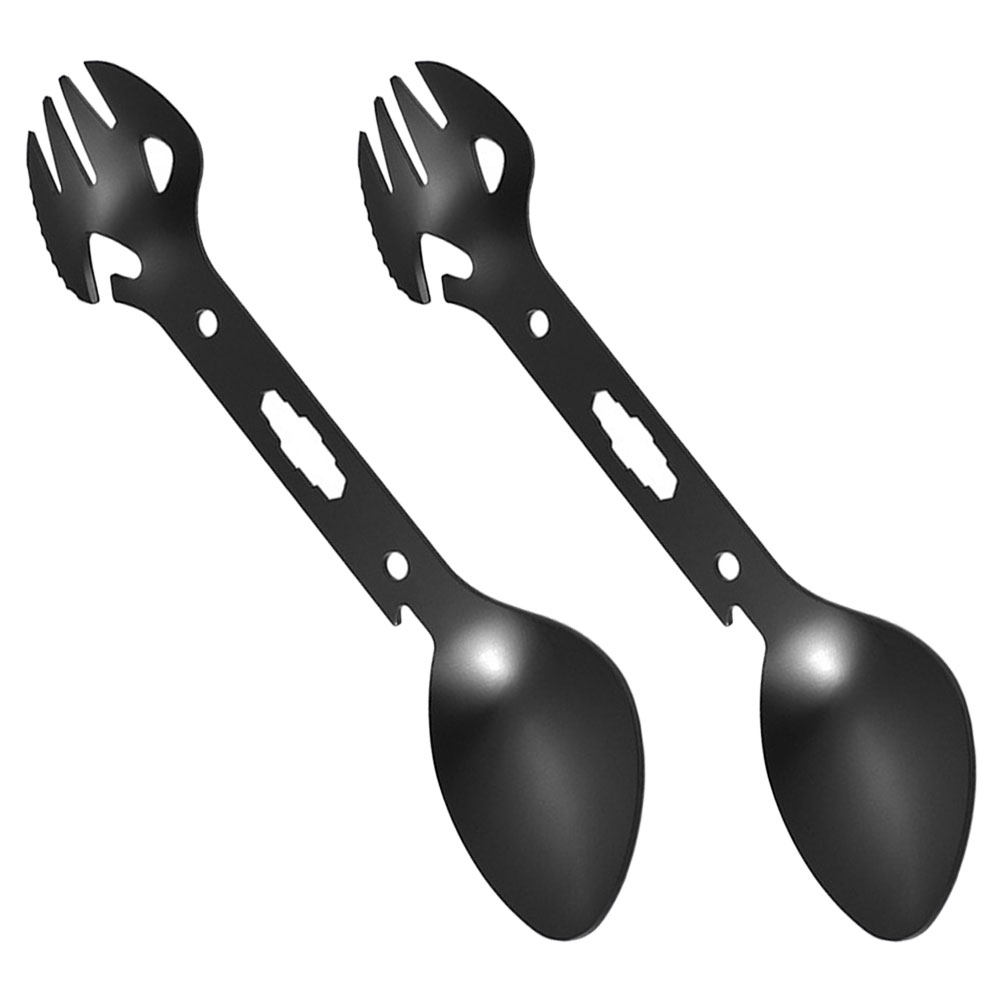 2Pcs Camping Spork Bottle Open – обзор и цена Camp Spork Set