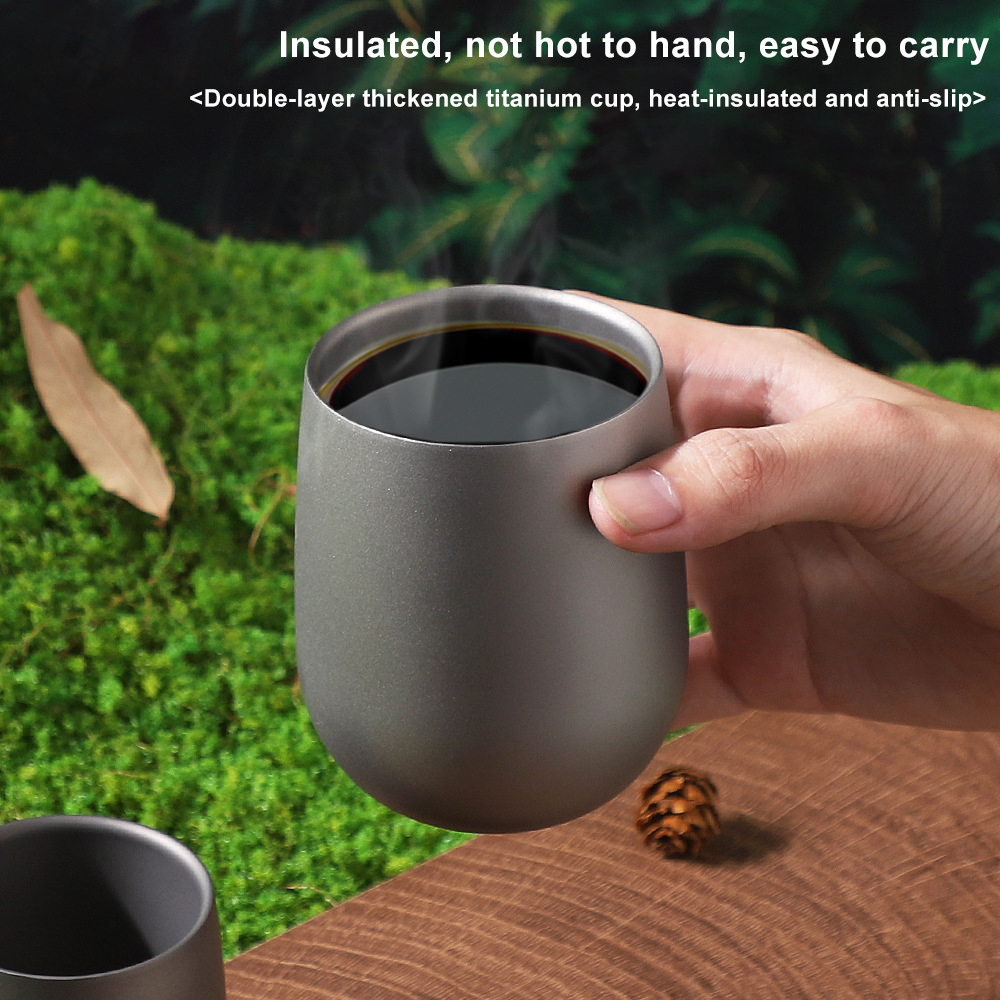 Titanium Cup Insulated Double  – обзор и цена Camping Cooking And Drinking