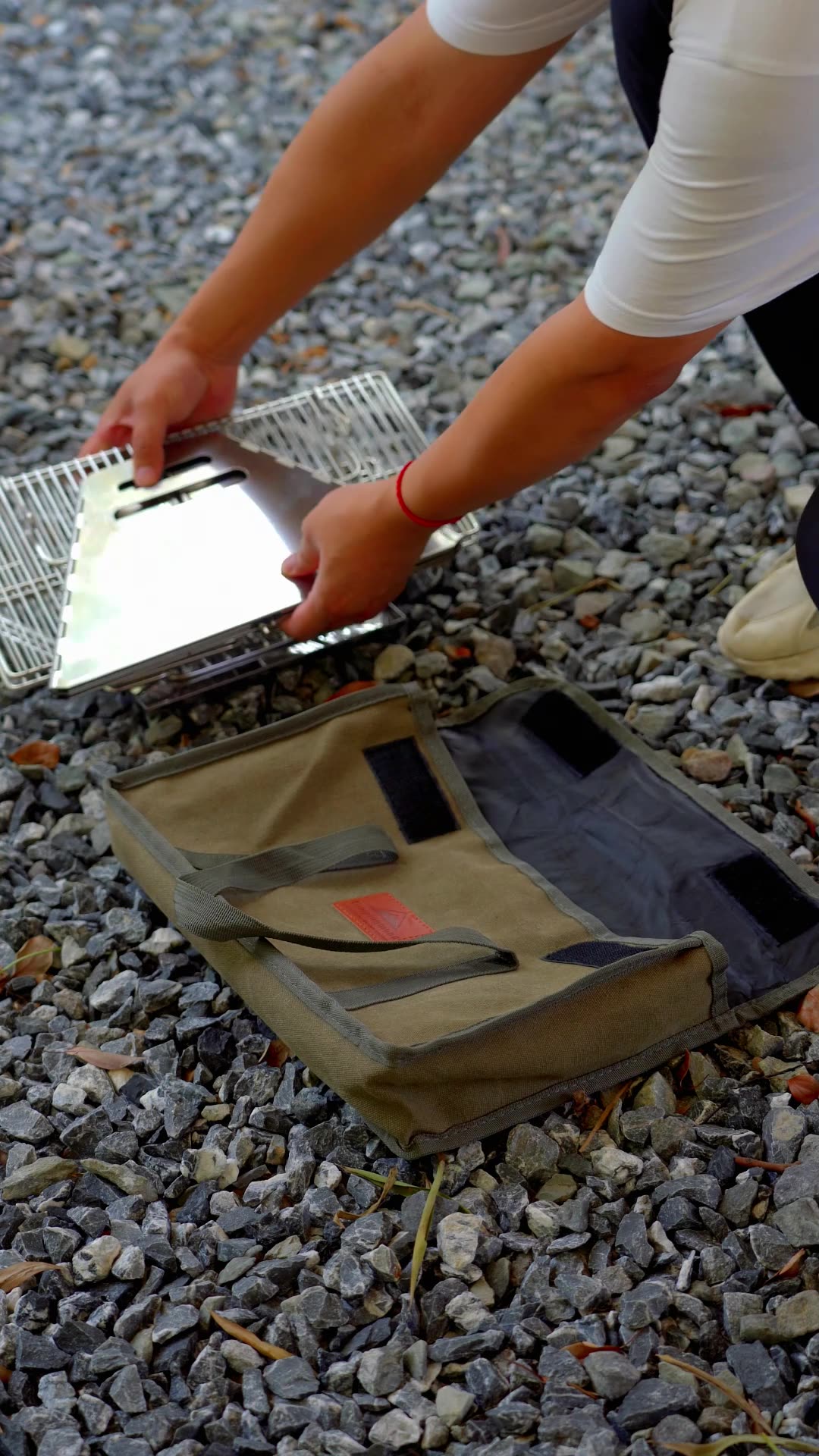 NewCAMPINGMOON Stainless Steel – обзор и цена Camp Grill Portable Folding