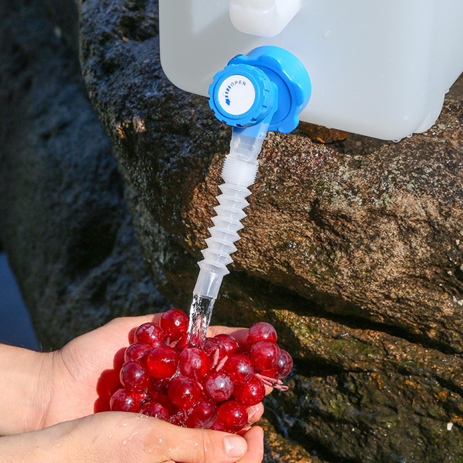 15L Drinking Water Bucket With – обзор и цена Camping Cooking And Drinking