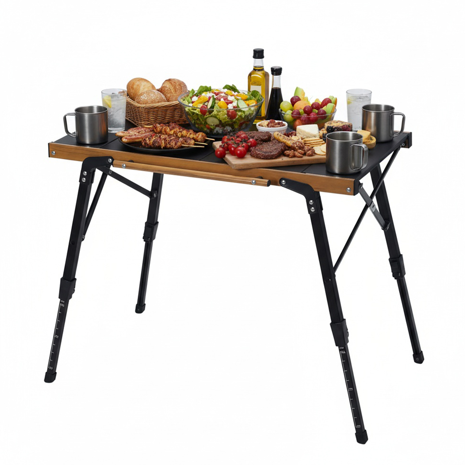 Portable Camping Table with St – обзор и цена Camping Outdoor Cooking Table