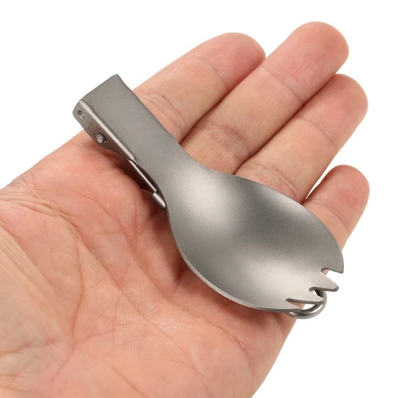 Lixada Ultralight Titanium Coo – обзор и цена Camp Spork Set