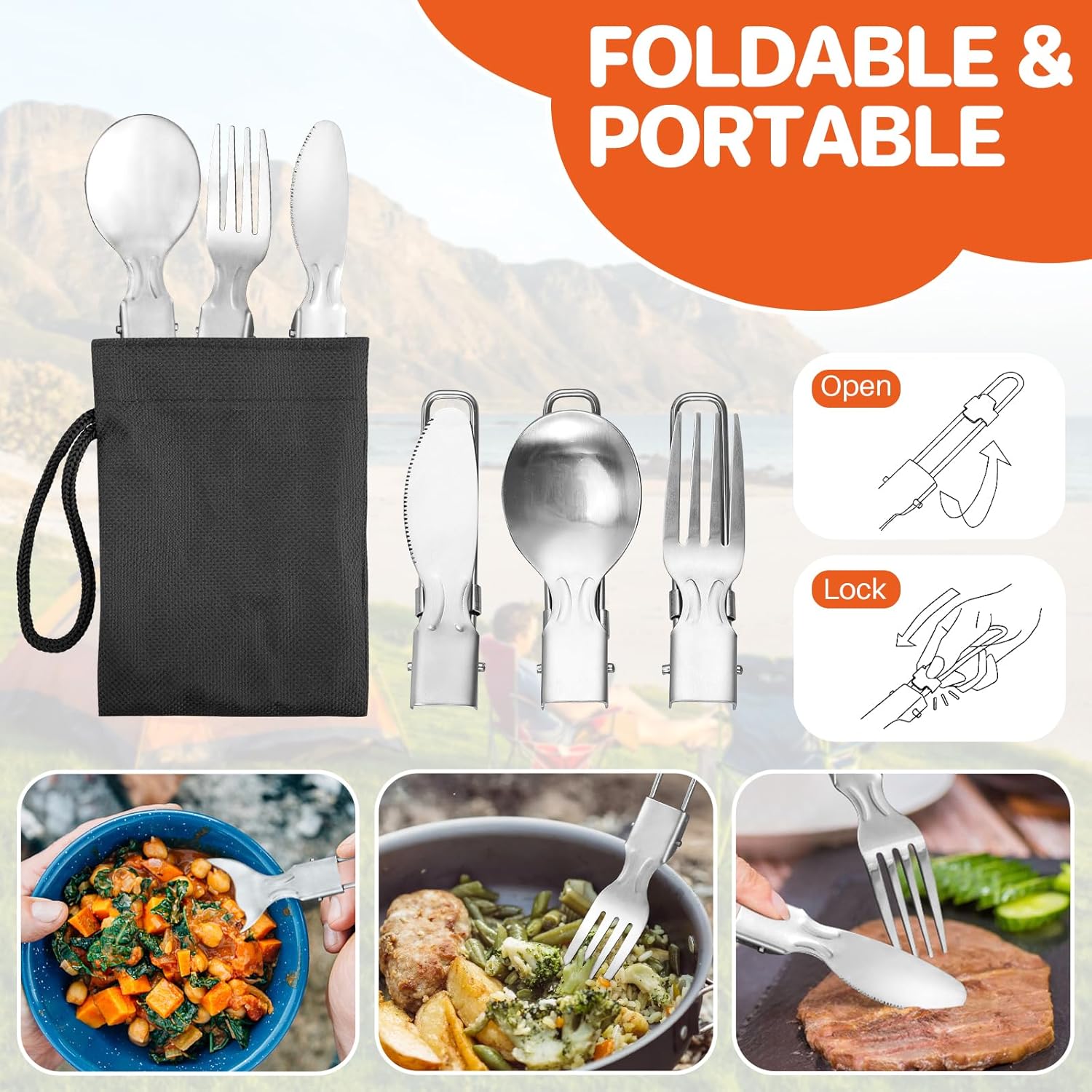 Non-Stick Camping Cookware Set – обзор и цена Camping Cooking Set Non Stick
