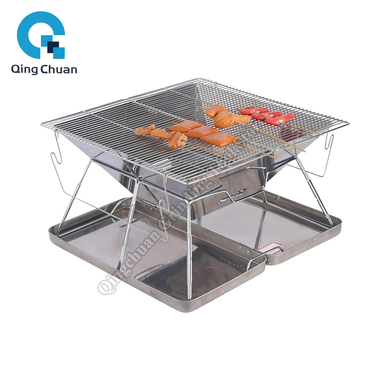 Camping Grill Charcoal Stove F – обзор и цена Camping Cooking Area