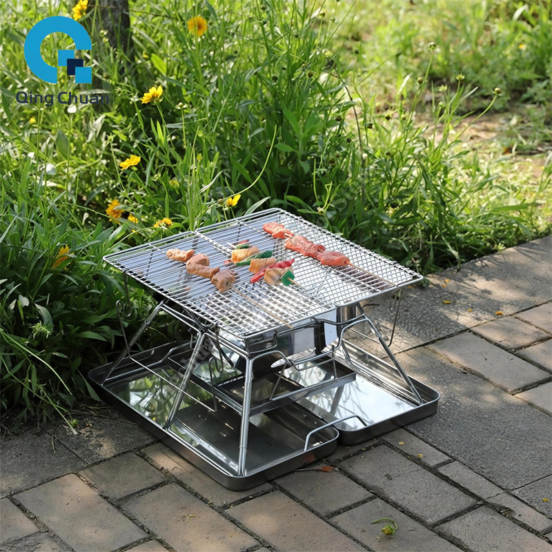 Camping Grill Charcoal Stove F – обзор и цена Camping Cooking Area
