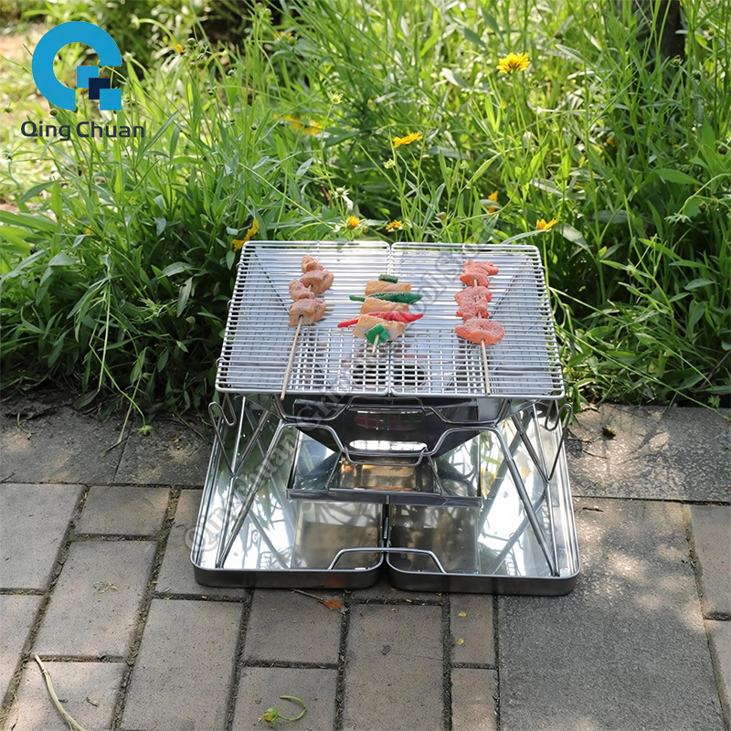 Camping Grill Charcoal Stove F – обзор и цена Camping Cooking Area