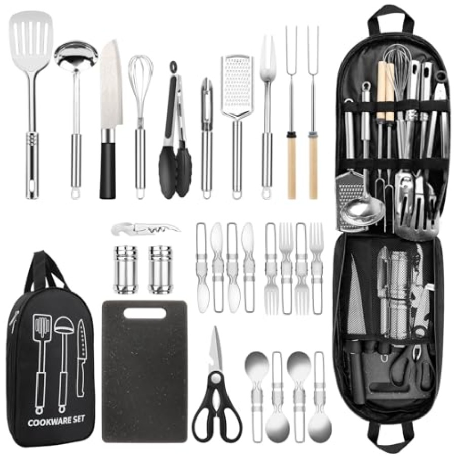 Camping Cooking Utensils Set S – обзор и цена Van Camping Cooking