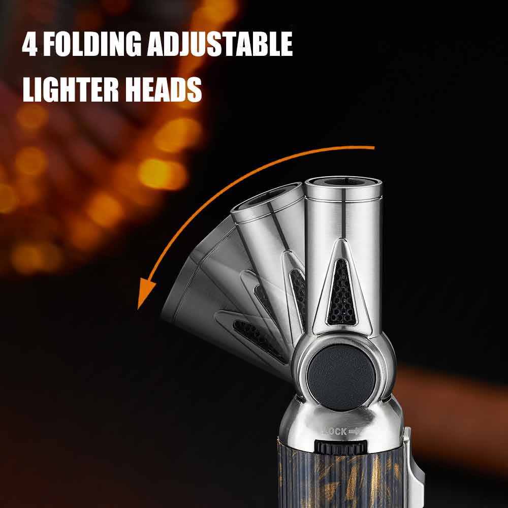 Folding Gun Lighter One Key Lo – обзор и цена Camping Cooking Torch