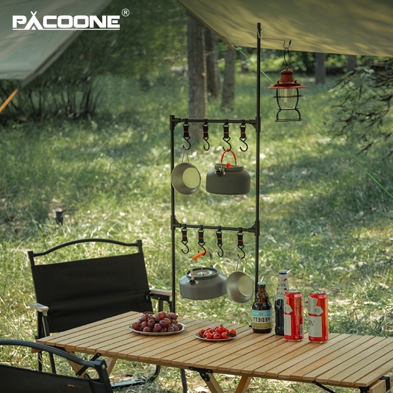 PACOONE Camping Shelf IGT Lant – обзор и цена Camping Outdoor Cooking Table