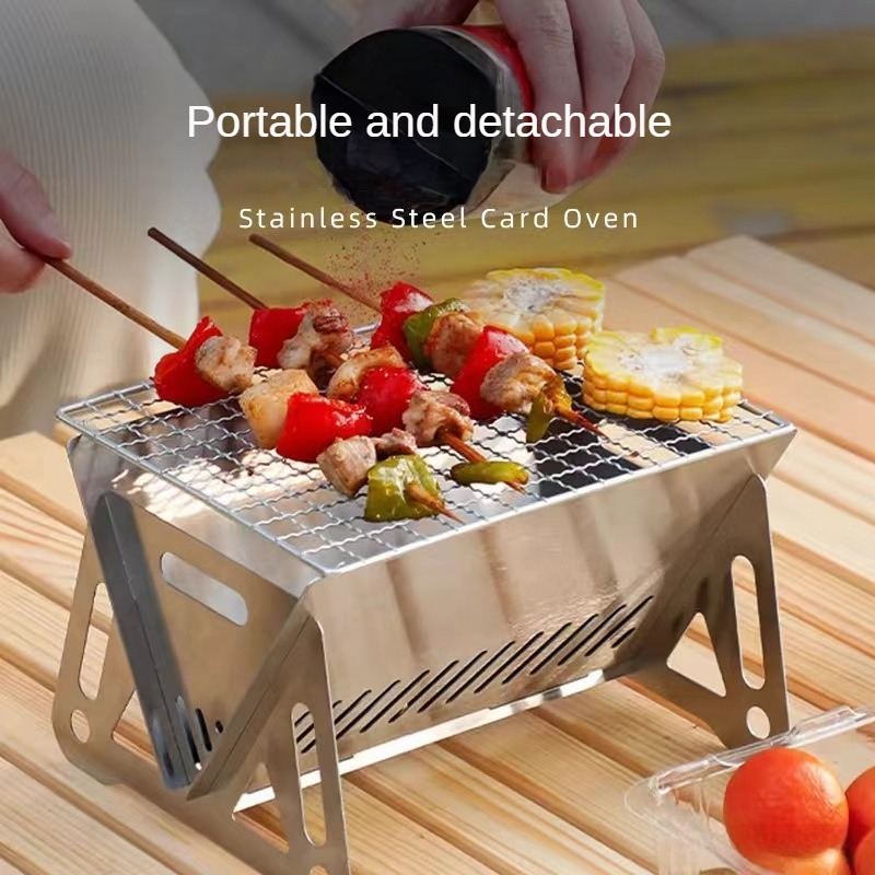 Portable Folding Barbecue Gril – обзор и цена Camp Grill Portable Folding