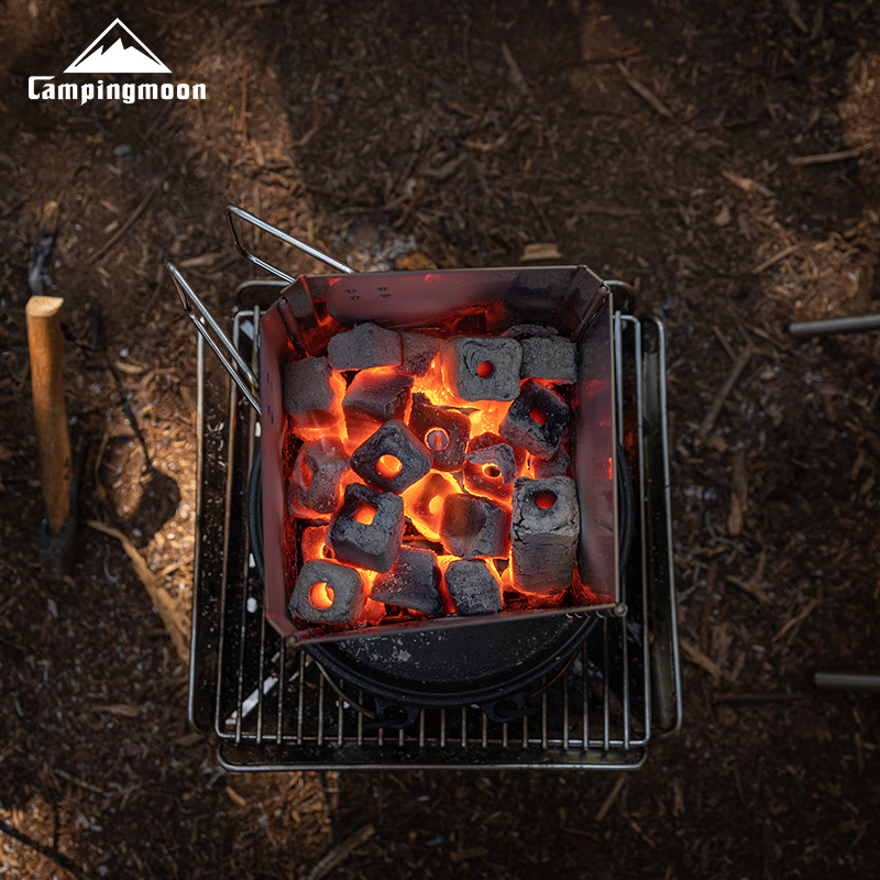 MT-18 Stainless Steel Hiking F – обзор и цена Camp Grill Portable Folding