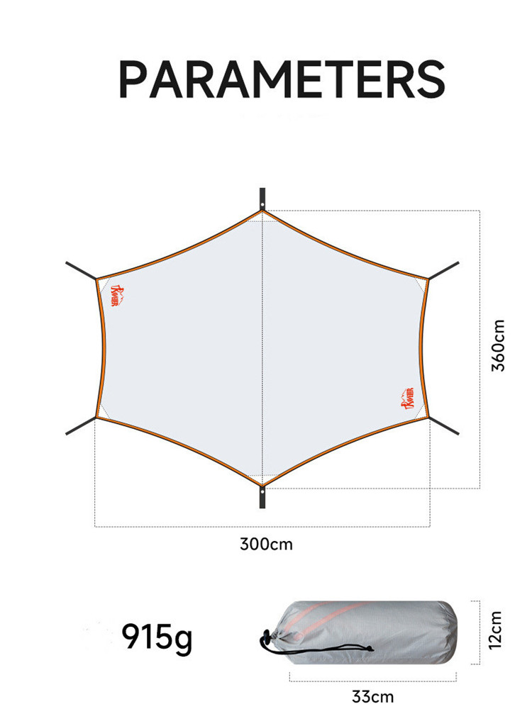 Sunshade canopy tent, sun-proo – обзор и цена Camping Cooking Canopy