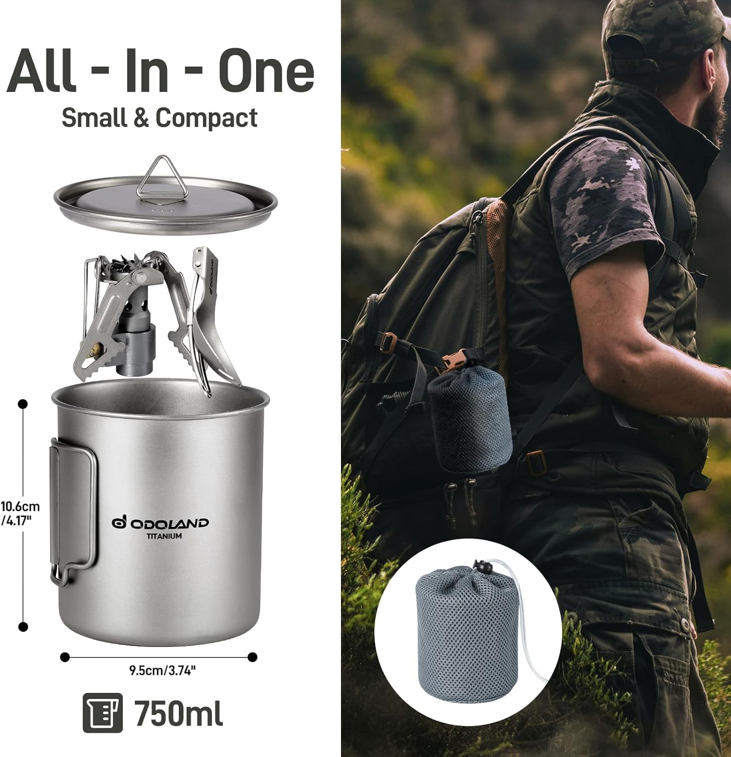 Ultralight Titanium Camping Co – обзор и цена Camp Spork Set